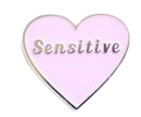 Sensitive Pin in Pink