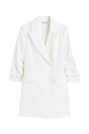 Jacket Dress - White - Ladies | H&M US