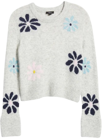 Rails Anise Floral Crewneck Sweater | Nordstrom