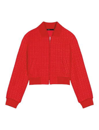 224BALA Short tweed jacket - Blazers & Jackets - Maje.com