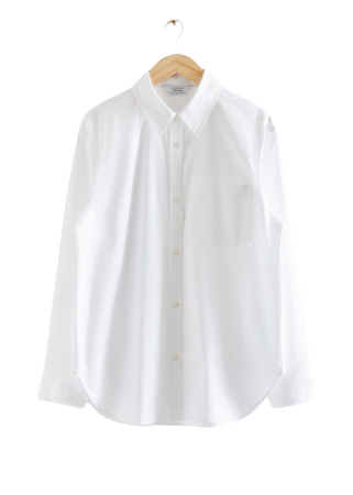 Relaxed Fit Shirt - White - Shirts - & Other Stories US