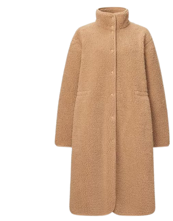 Pile Lined Fleece Stand Collar Coat | UNIQLO US