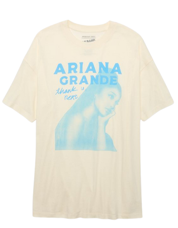 AE Oversized Ariana Grande Graphic Tee