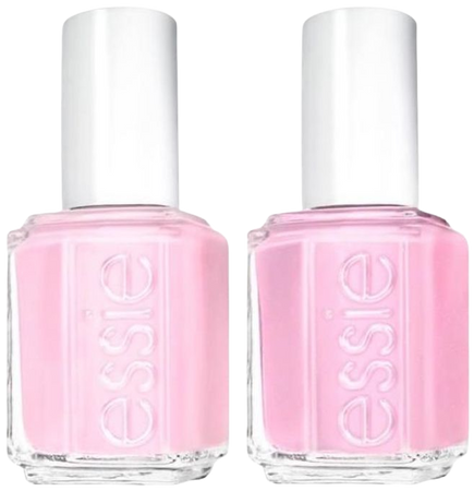 pink essie nail polish