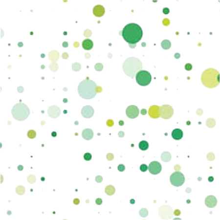 green multi shade dots