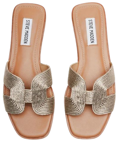 HADYN Braided Natural Sandal | Women's Designer Sandals – Steve Madden