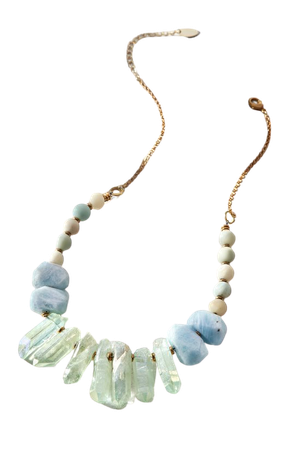 Hespera Mermaid Crystal Necklace | Soft Surroundings