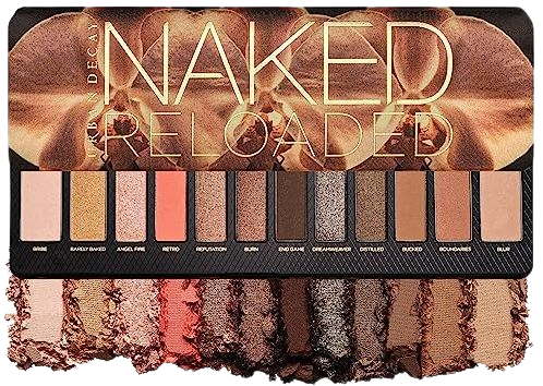 Amazon.com: URBAN DECAY Naked Reloaded Eyeshadow Palette, 12 Universally Flattering Neutral Shades - Ultra-Blendable, Rich Colors with Velvety Texture - Set Includes Mirror : Beauty & Personal Care