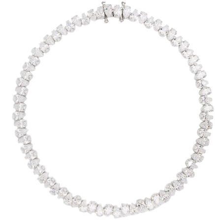 Swarovski Millenia Pear Cut Crystal Necklace - Farfetch