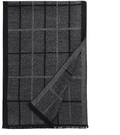 FULLRON Men's Cashmere Cotton Scarf Warm Scarves (Navy, Grey) at Amazon Men’s Clothing store
