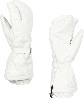 White Winter Women Ski Gloves - Classic 3-finger Snow Glove For Skiing And Mountaineering - Buy White Ski Gloves,Gloves Women,Ski Gloves Waterproof Product on Alibaba.com