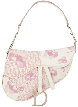 y2k vintage pink Dior shoulder bag