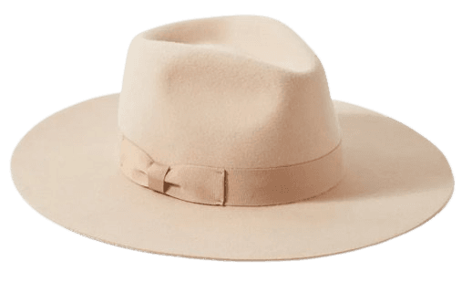 beige Fedora Hat