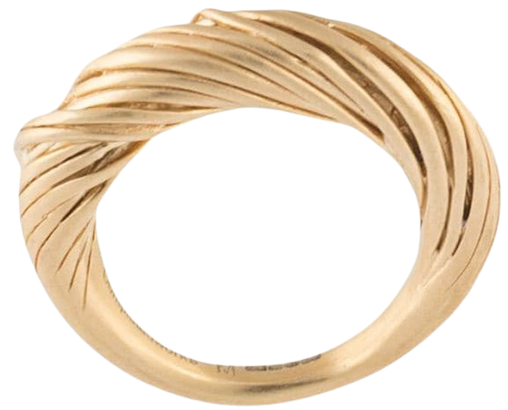 Gold Completedworks Woven ring F10 - Farfetch