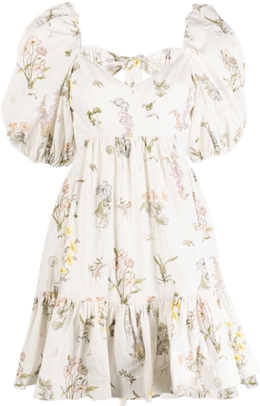 ZIMMERMANN Jeannie floral-print Dress - Farfetch