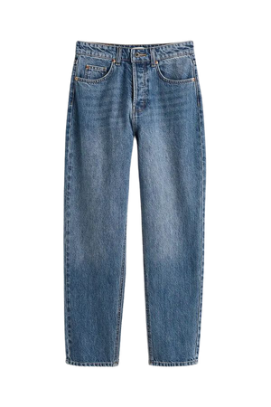 Tapered High Ankle Jeans - Denim blue - Ladies | H&M US