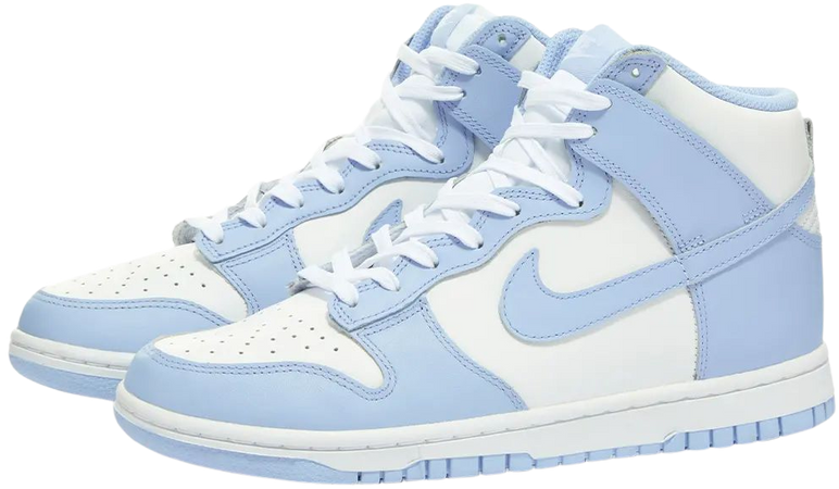 blue Nikes
