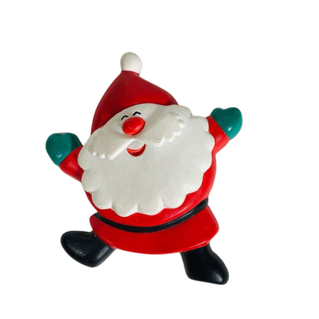 Hallmark Cards Happy Santa Claus Christmas Pin 3D... - Depop