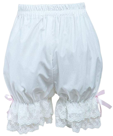 Cemavin Cotton Cute White Lace Lolita Bloomers: Amazon.ca: Clothing & Accessories