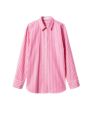 Pocket oversize shirt - Women | Mango USA
