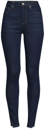 Gemma Rae Slit High Rise Skinny Jeans on SALE | Saks OFF 5TH