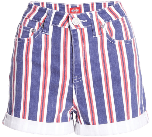 Dickies High Waist Stripe Shorts | Nordstrom