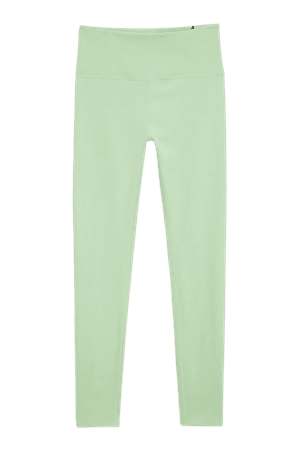 Light green active leggings - Light green - Monki WW