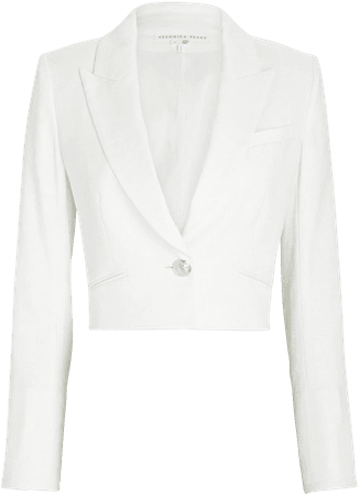 Veronica Beard Fabiola Linen-Blend Jacket | INTERMIX®