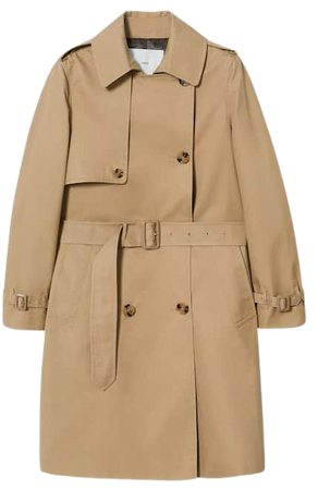 Cotton classic trench coat - Women | Mango USA