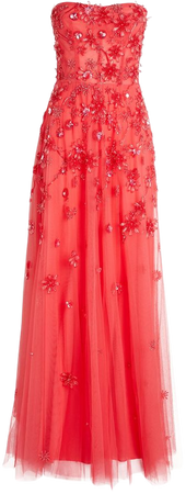 Womens Zuhair Murad pink Crystal Flower-Embellished Gown | Harrods # {CountryCode}