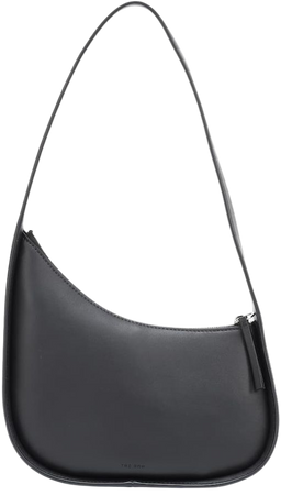 The Row - Half Moon leather shoulder bag | Mytheresa