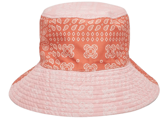 Reversible paisley bucket hat - Women's Just in | Stradivarius United States