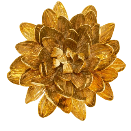 Dahlia Gilded Flower | AERIN