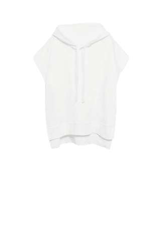 Oversize cotton sweatshirt - Women | Mango USA