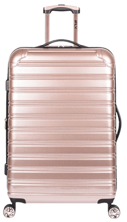 rose gold suitcase
