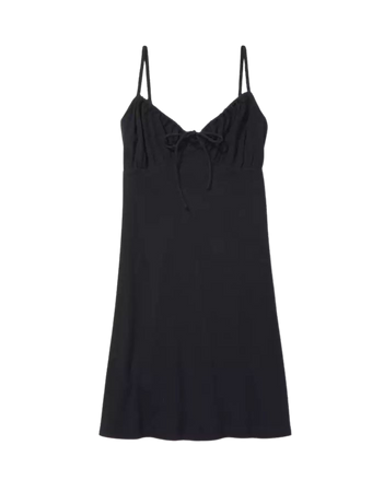 AE Ruched Knit Mini Dress