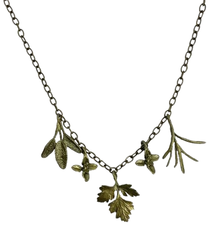 Petite Herb Charm Necklace – American Folk Art Museum Shop