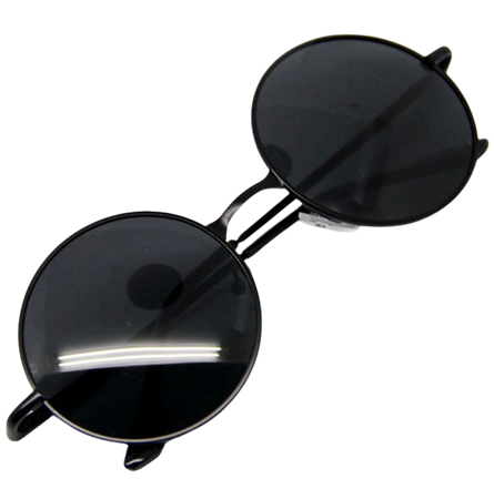 Steampunk Vintage Round Unisex Edgy Sunglasses | RebelsMarket
