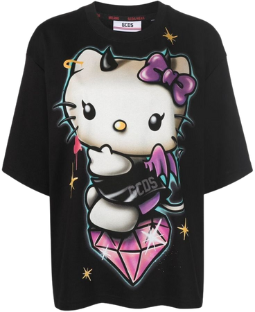 Gcds x Hello Kitty graphic-print T-shirt - Farfetch