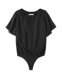 Women's Clipdot Button-Up Bodysuit | Women's New Arrivals | Abercrombie.com