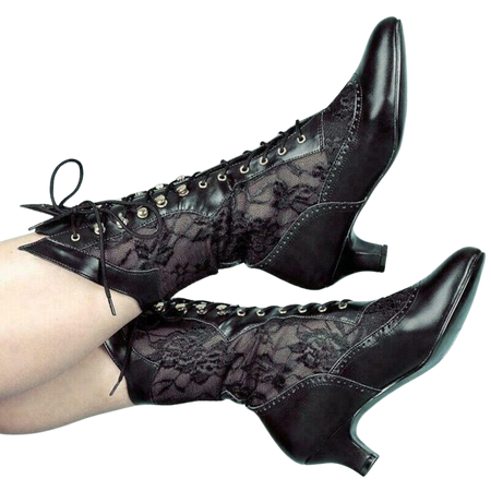 Victorian Lace Boots