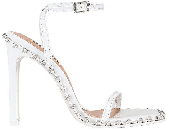 Steve Madden Zelle Heel in White | REVOLVE