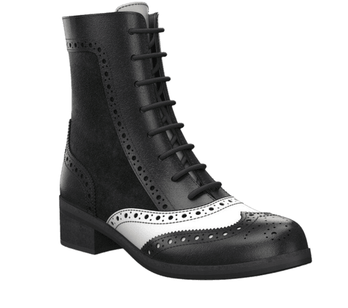 Brogue Lace-Up Ankle Boots 5843 | Girotti