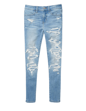 AE Ne(x)t Level Ripped Low-Rise Jegging Crop