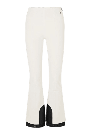 White Windstopper flared ski pants | Moncler Grenoble | NET-A-PORTER