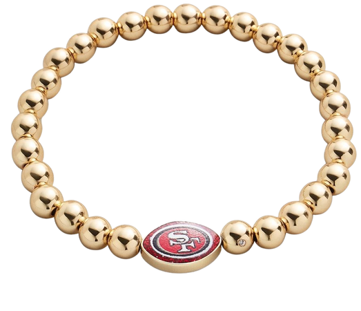 San Francisco 49ers Women's Pisa Bracelet - Gold