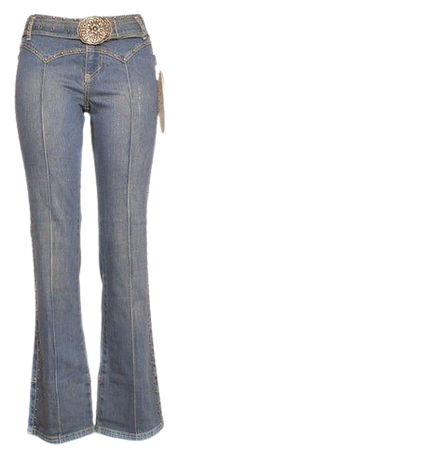 Flared Y2K Blue Jeans Cut Denim Y2K Flare Pants Low Rise Blue | Etsy