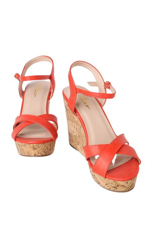 coral sandals - Google Search