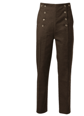 Historical Victorian Men High Waist Regency Fall Front Trousers Medieval Pants|Movie & TV costumes| - AliExpress