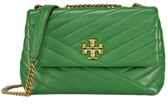 Shop Tory Burch Kira Chevron Leather Shoulder Bag | Saks Fifth Avenue
